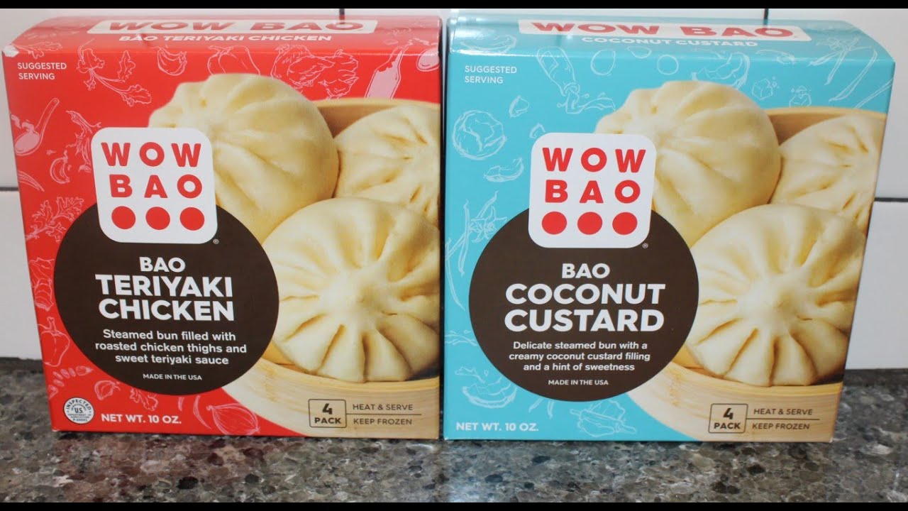 Wow Bao: Bao Teriyaki Chicken & Bao Coconut Custard Review