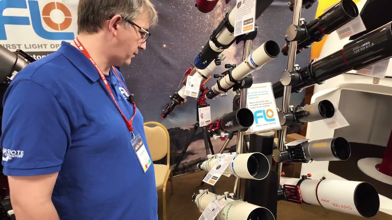 Экскурсия по стенду First Light Optics на AstroFest 2025: изнутри!