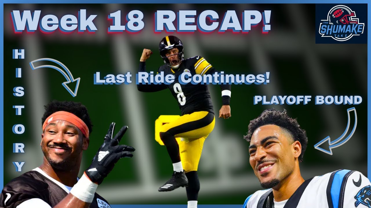 NFL Week 18 RECAP