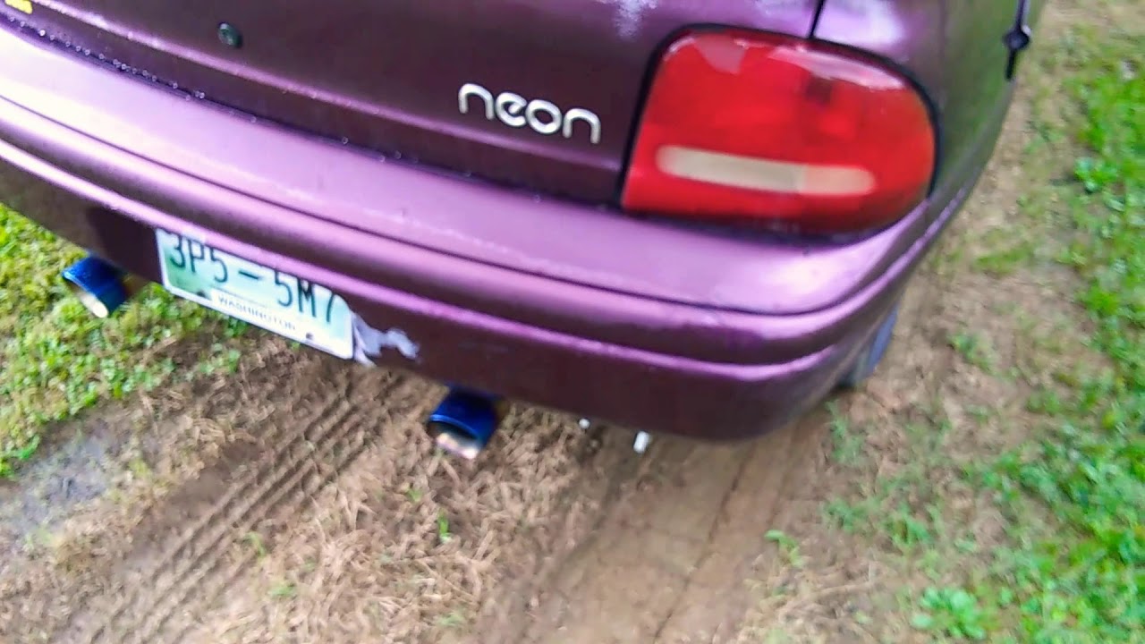 Little update on the 1999 v8 dodge neon