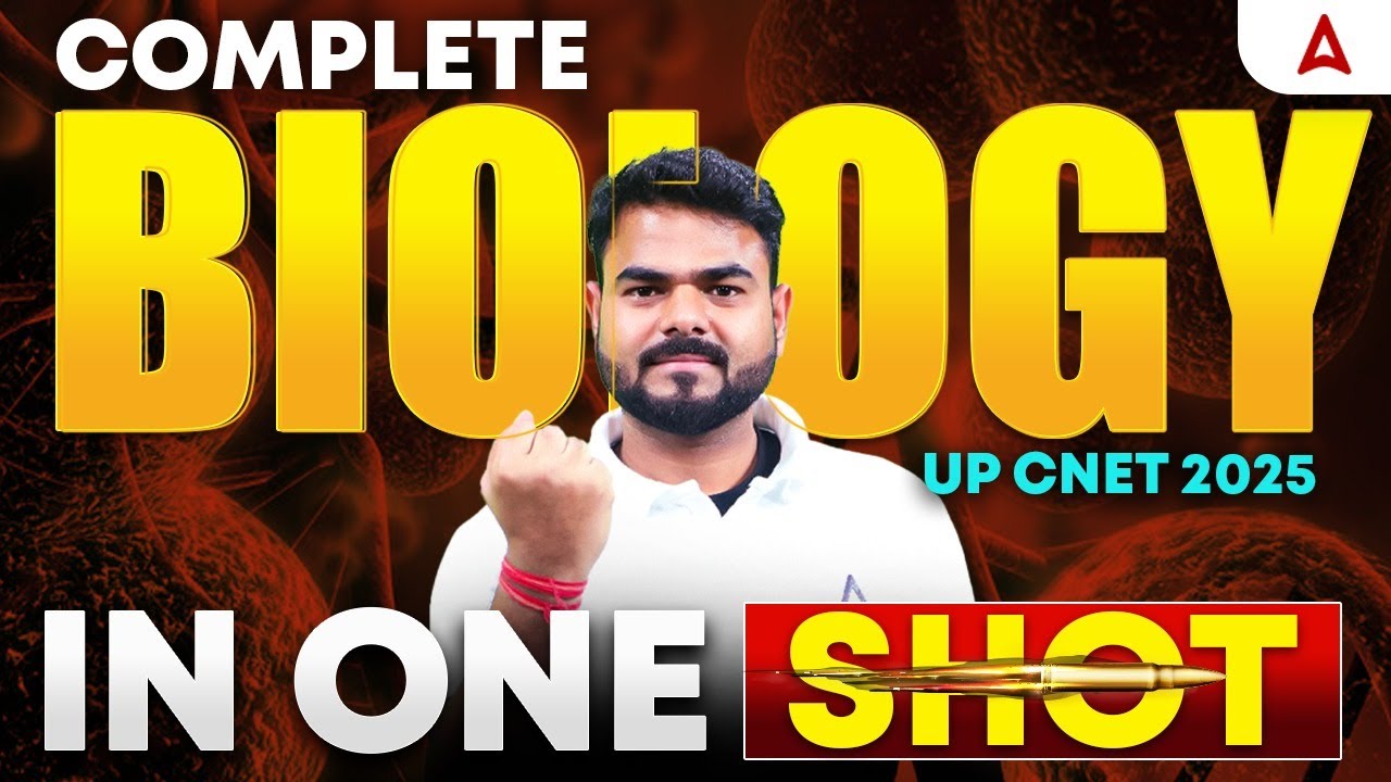 UP CNET 2025 | UP CNET Complete Biology One Shot Revision | UP CNET Question Paper | Shubhash Sir