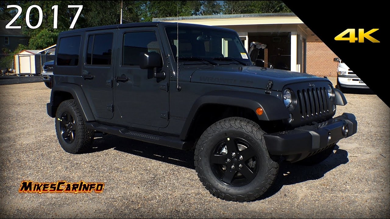 👉 2017 Jeep Wrangler Unlimited Big Bear Special Edition Quick Look in 4K