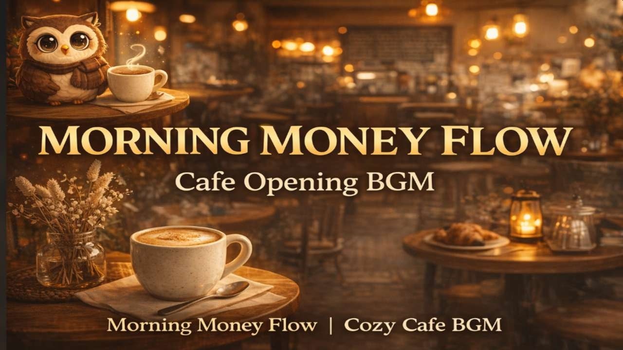 Morning Cafe Flow | Cozy Opening Music