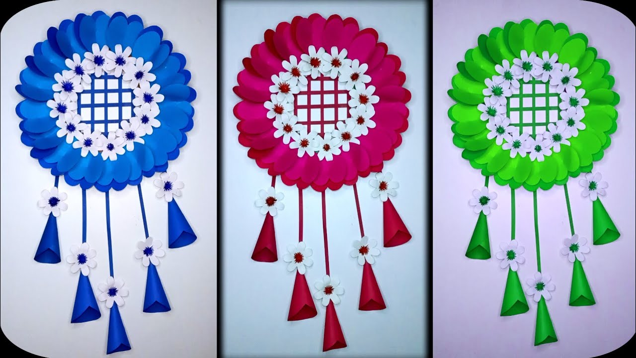 💢Paper Wall Hanging| Paper Wall Hanging Craft Ideas| Paper Wall Hanging Kaise Banaen