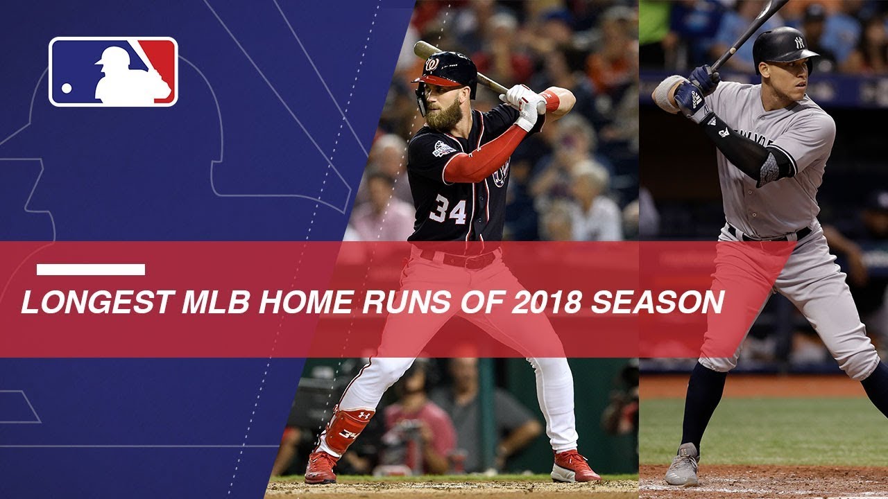 Najdłuższe home runy MLB w sezonie 2018