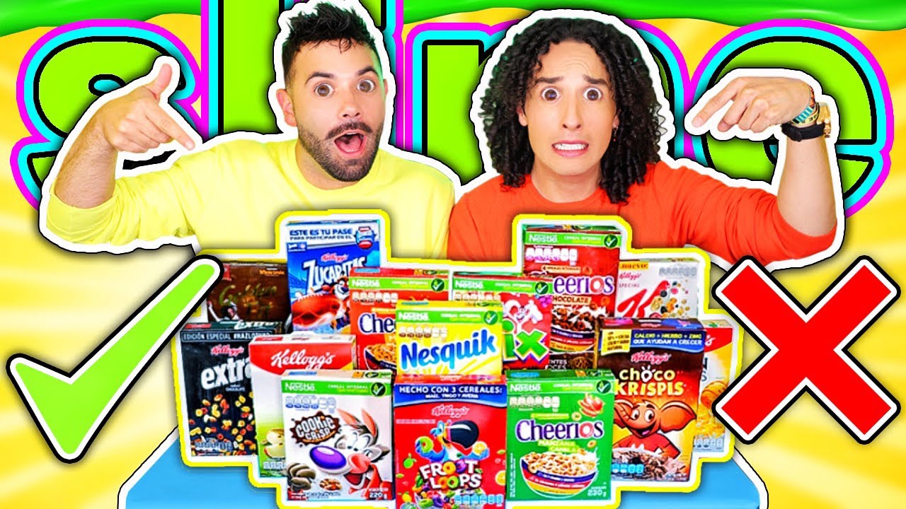 No elijas el Cereal INCORRECTO - Slime Challenge