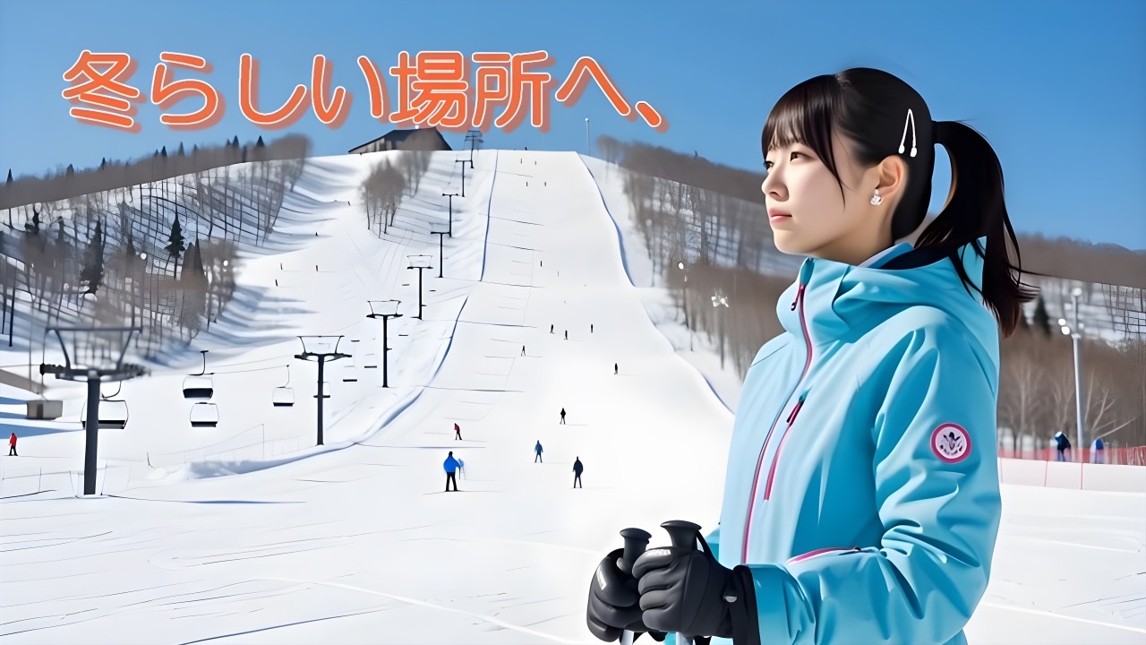 冬らしい場所へ、｜To a place that feels like winter,／scene-09