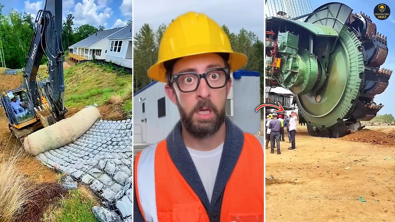 Smart Construction Engineers & Skilled Workers - EP02 👷‍♀️🏗️🤯