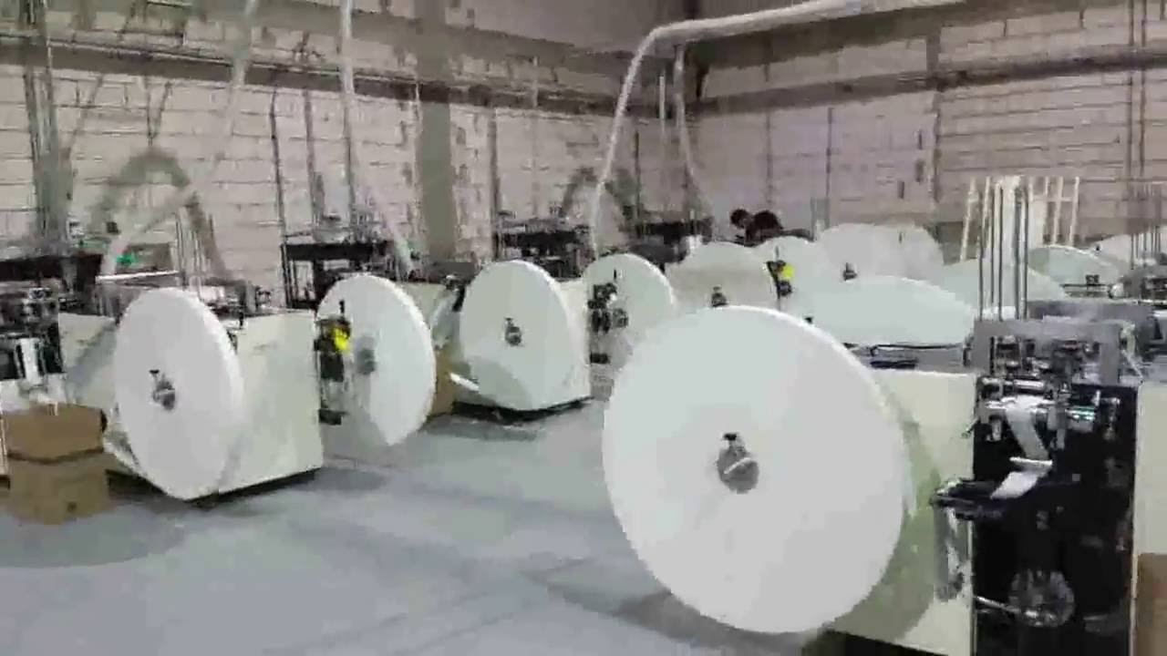 PAPER CUP MACHINES INSTALLED IN SAUDI ARABIA -WOOSUNG MACHINERY CO KOREA