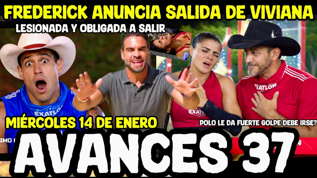 Frederick makes a sad announcement about Viviana... she's out of Exatlon United States