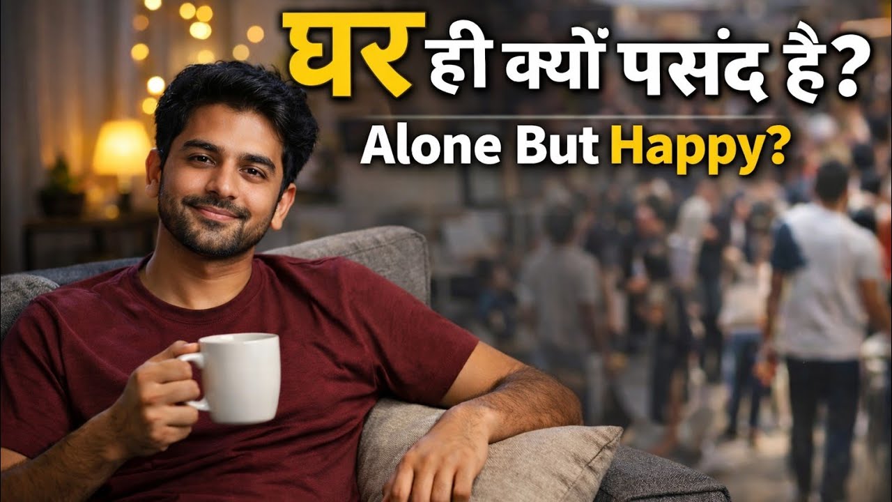 Why Some People Love Staying at Home | Hindi Psychology Explained #india #viral #facts #trending 