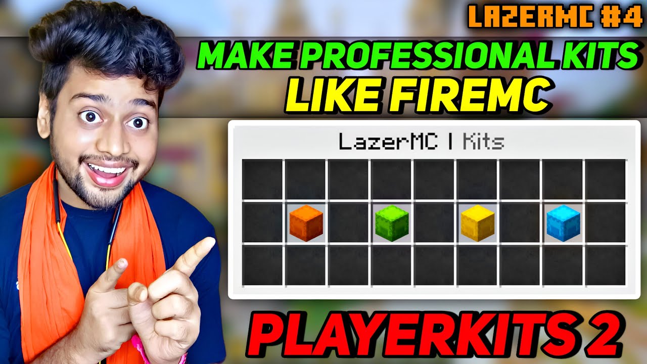 How To Create Kits in Minecraft | PlayerKits 2 Plugin Customization | LazerMC #4