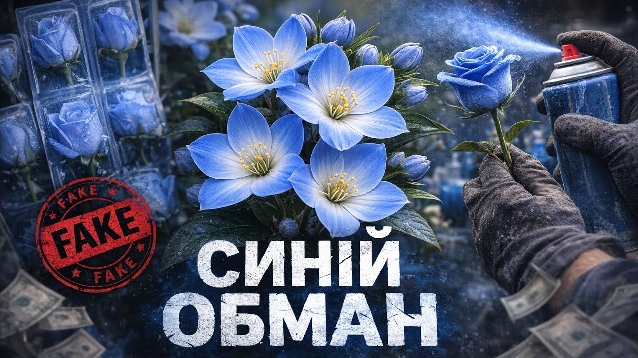 Ілюзія синього. #українською#українськийконтент#синіквіти#аферист#афера#квіти#гібіскус#синійгібіскус
