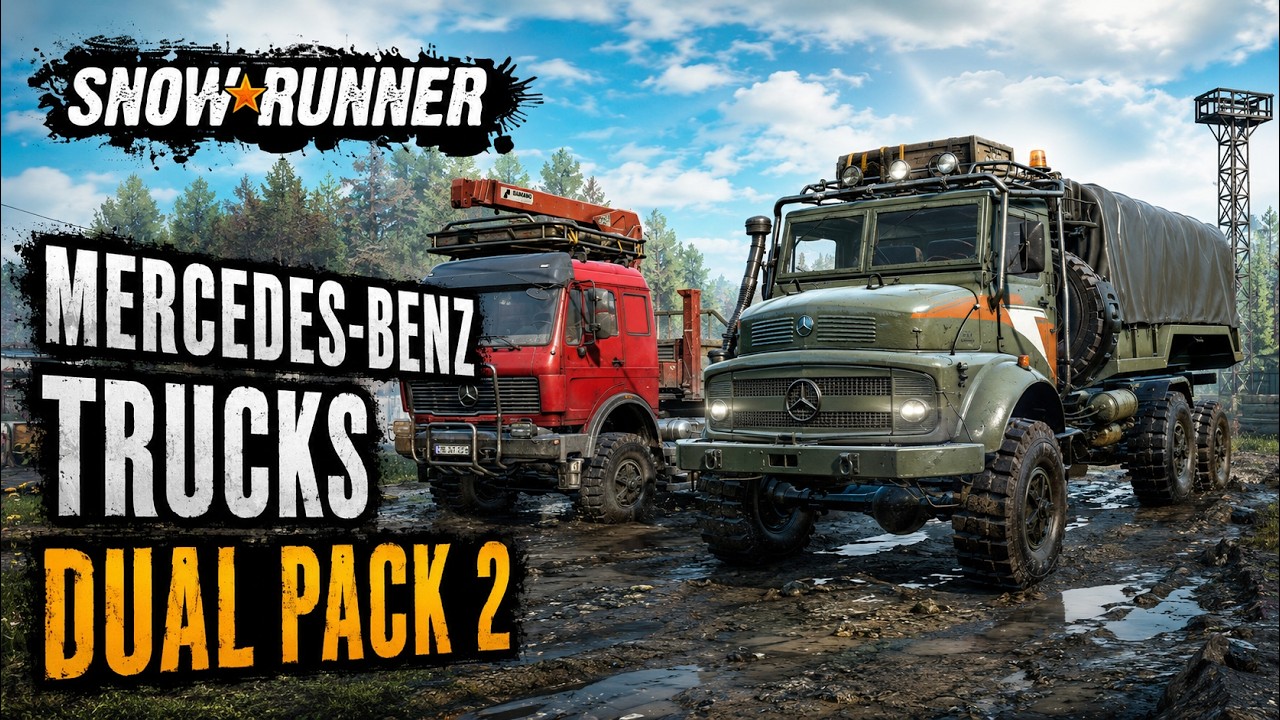 Snowrunner Mercedes-Benz Trucks Dual Pack 2