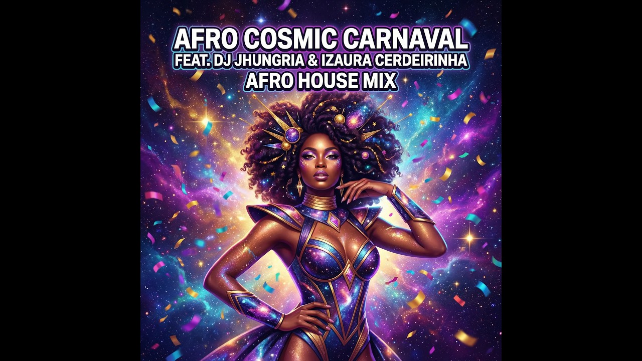 AFRO COSMIC CARNAVAL FEAT DJ JHUNGRIA & IZAURA CERDEIRINHA AFRO HOUSE MIX