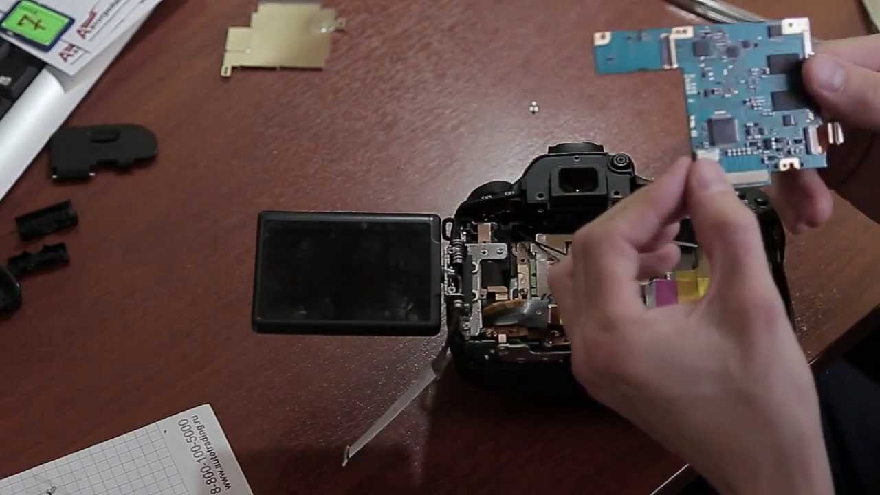 Замена матрицы на Canon 60D | Canon EOS﻿ 60D dismantled