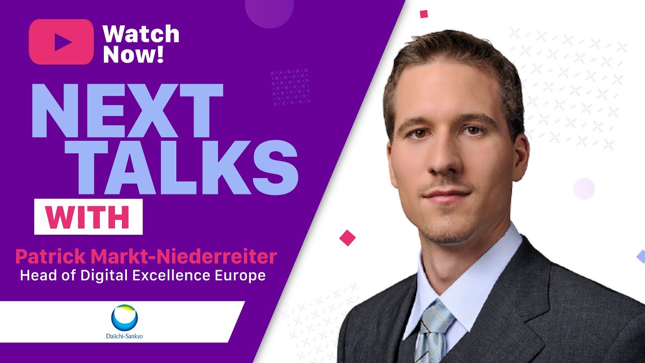 NEXT Talks - Speaking with Patrick Markt-Niederreiter from Daiichi Sankyo