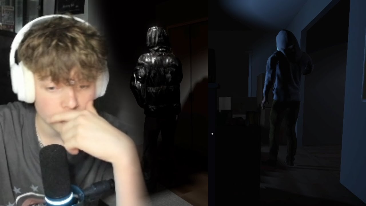 STREAMER PLAYS HORROR GAME ABOUT STREAMING