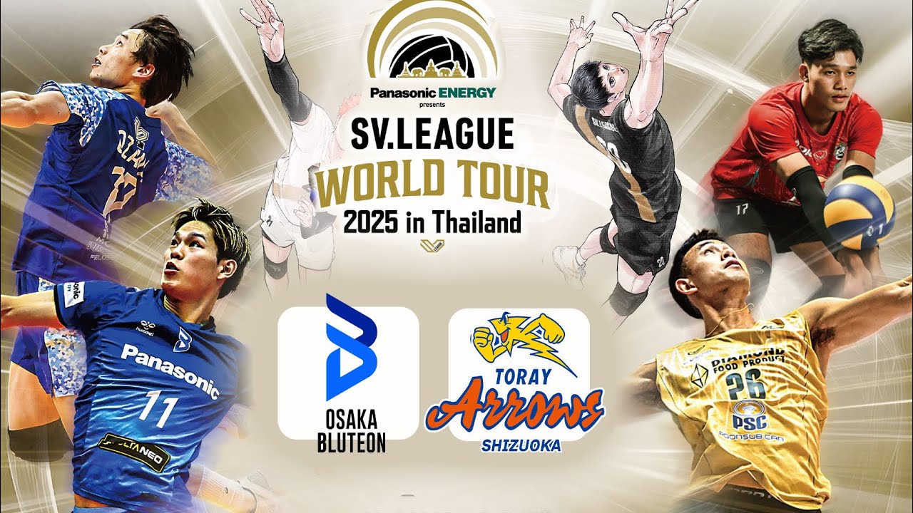Osaka Bluteon vs. Toray Arrows Shizuoka - Full Match | SV. League World Tour 2025 | Volleyball