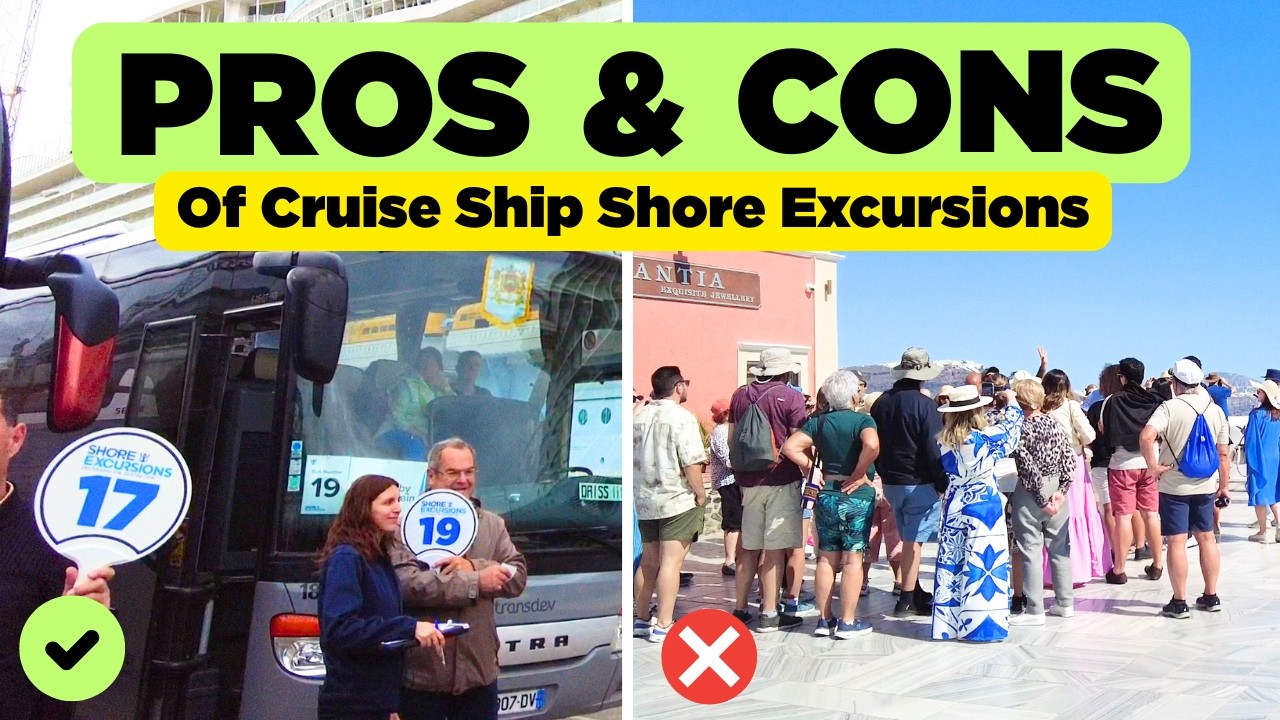 Is it a MISTAKE booking excursions with the cruise line?
