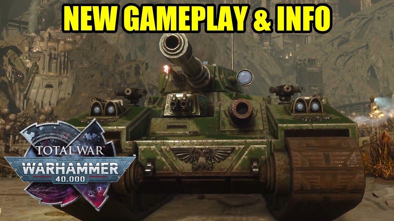 NEWS - New Gameplay Astra Militarum & Orks - Total War Warhammer 40000