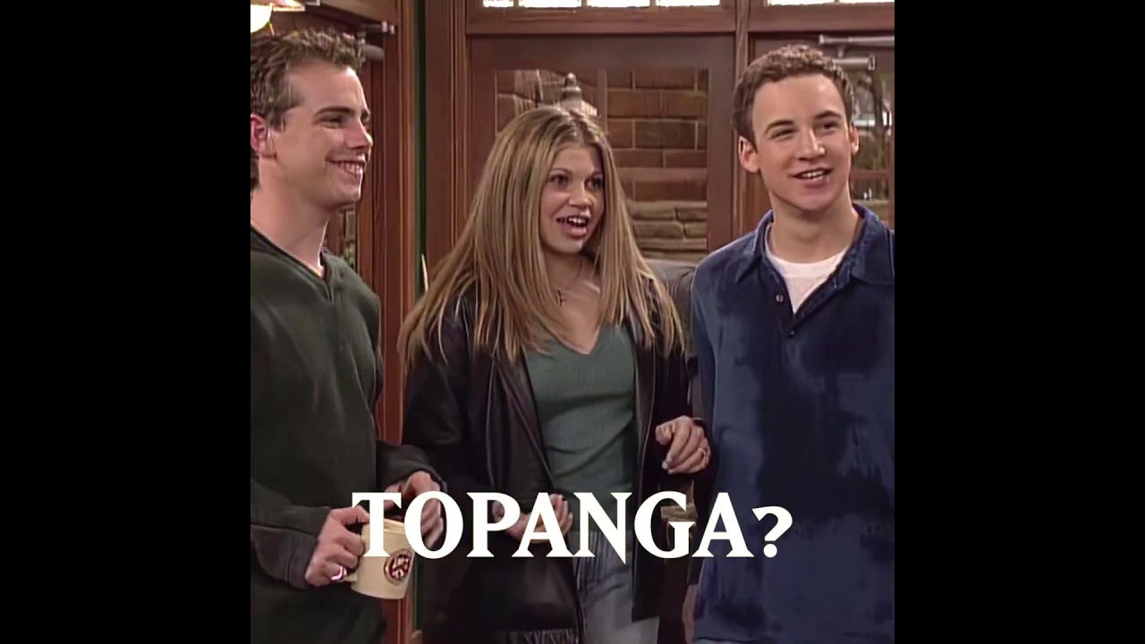 Repeat Topanga Three Times to Summon IT
