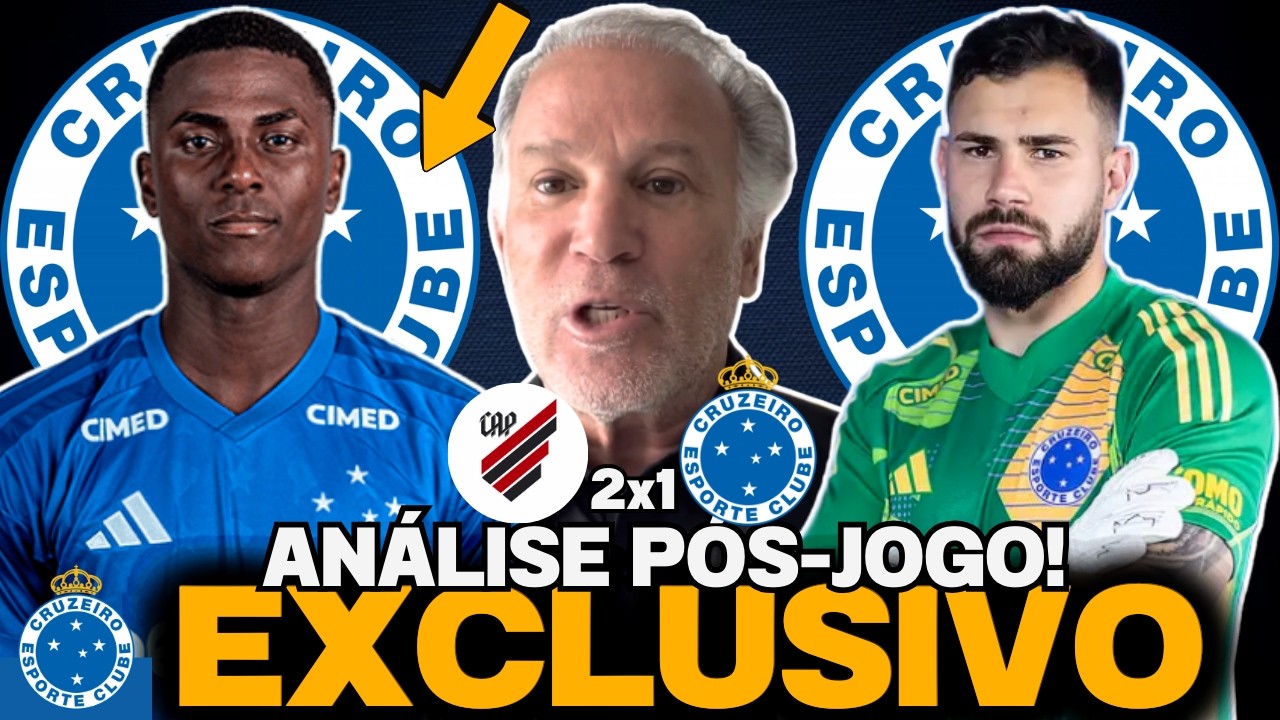 🦊PÓS-JOGO🦊| JAECI CARVALHO FAZ ANÁLISE DA DERROTA DO CRUZEIRO CONTRA O ATHLETICO-PR PELO BRASILEIRÃO