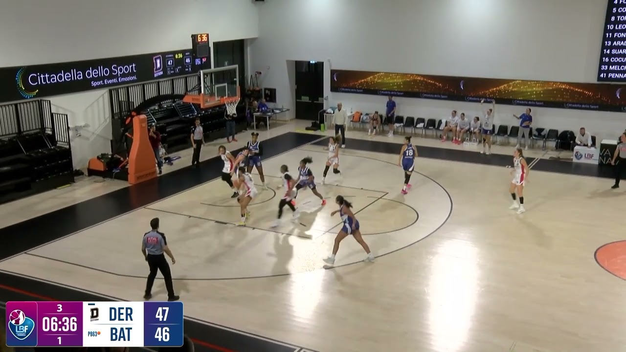 SERIE A1 FEMMINILE. 16ª GIORNATA. DERTHONA-BATTIPAGLIA. HIGHLIGHTS. 