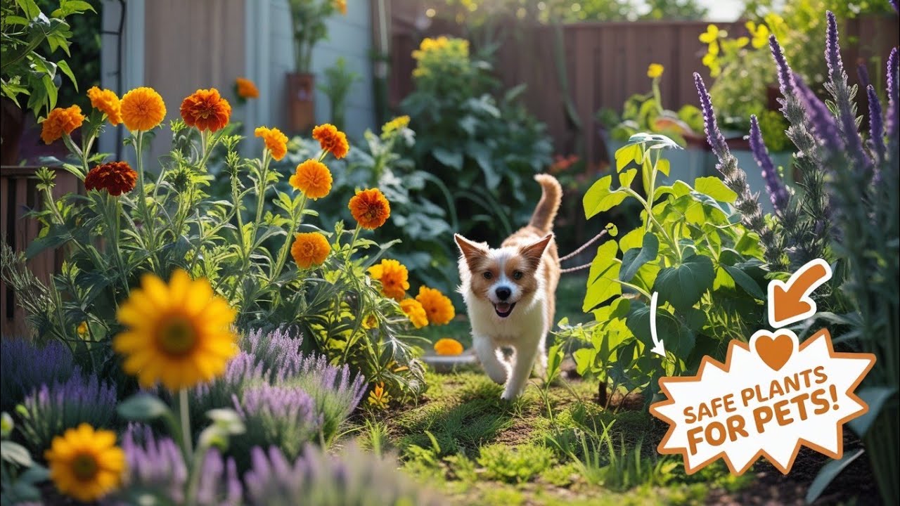 Create a Pet-Friendly Garden &ndash; Safe Plants for Your Furry Friends!