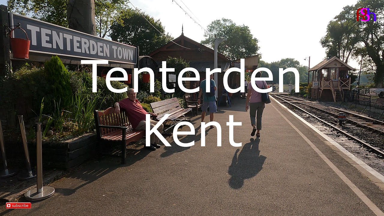Wonderful Tenterden Town. Walking tour Kent. England | 4K