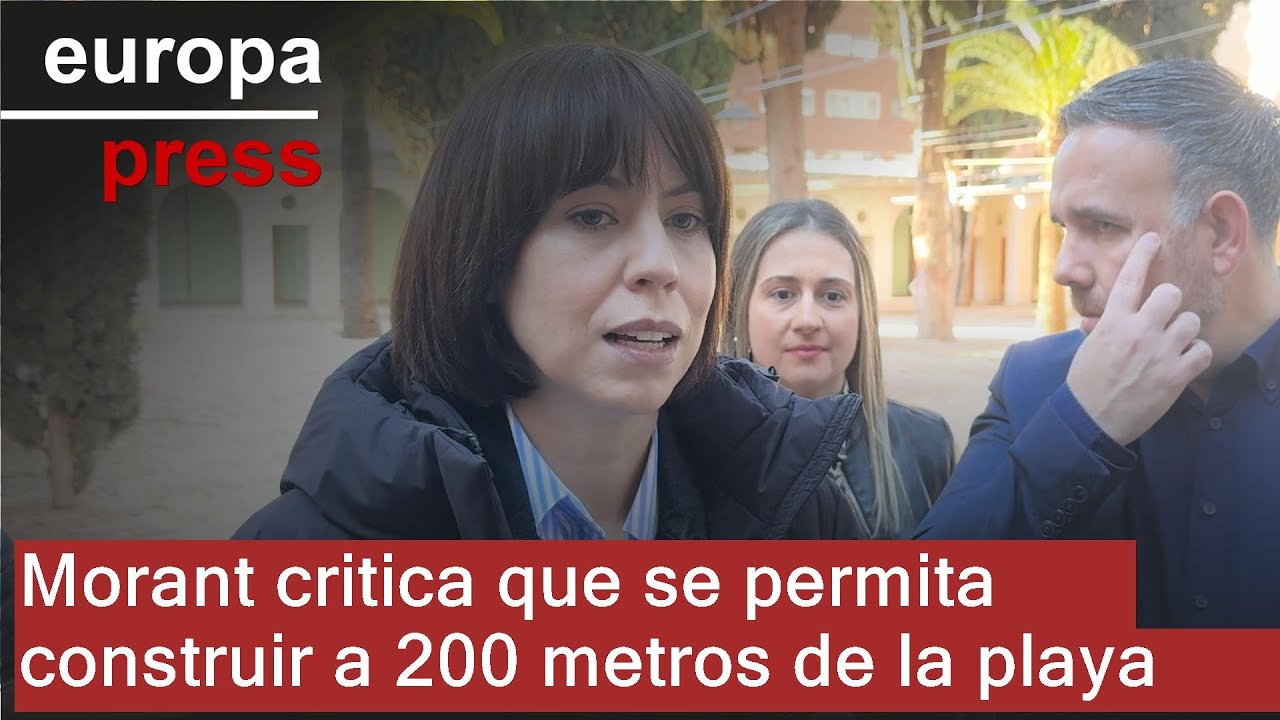 Morant critica que el Consell permita construir a 200 metros de la playa: 