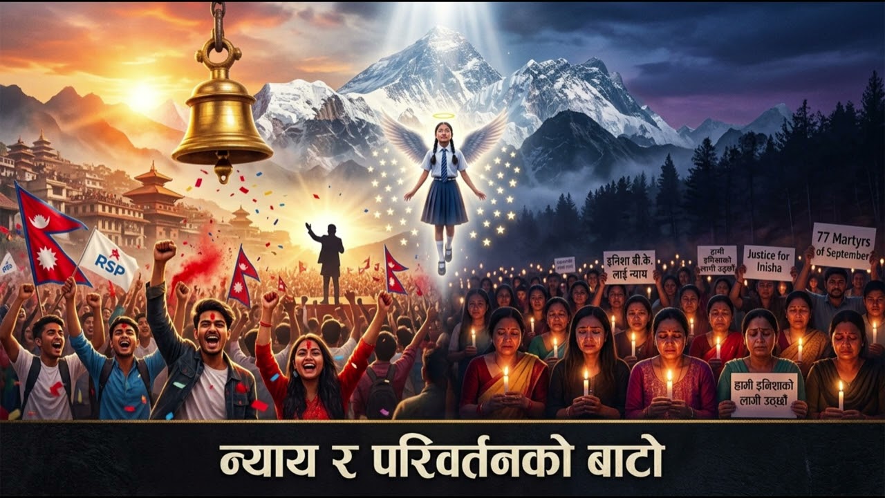 इनिशालाई न्याय र परिवर्तनको घण्टी | Inisha Justice & The New Nepal (Female Rap)
