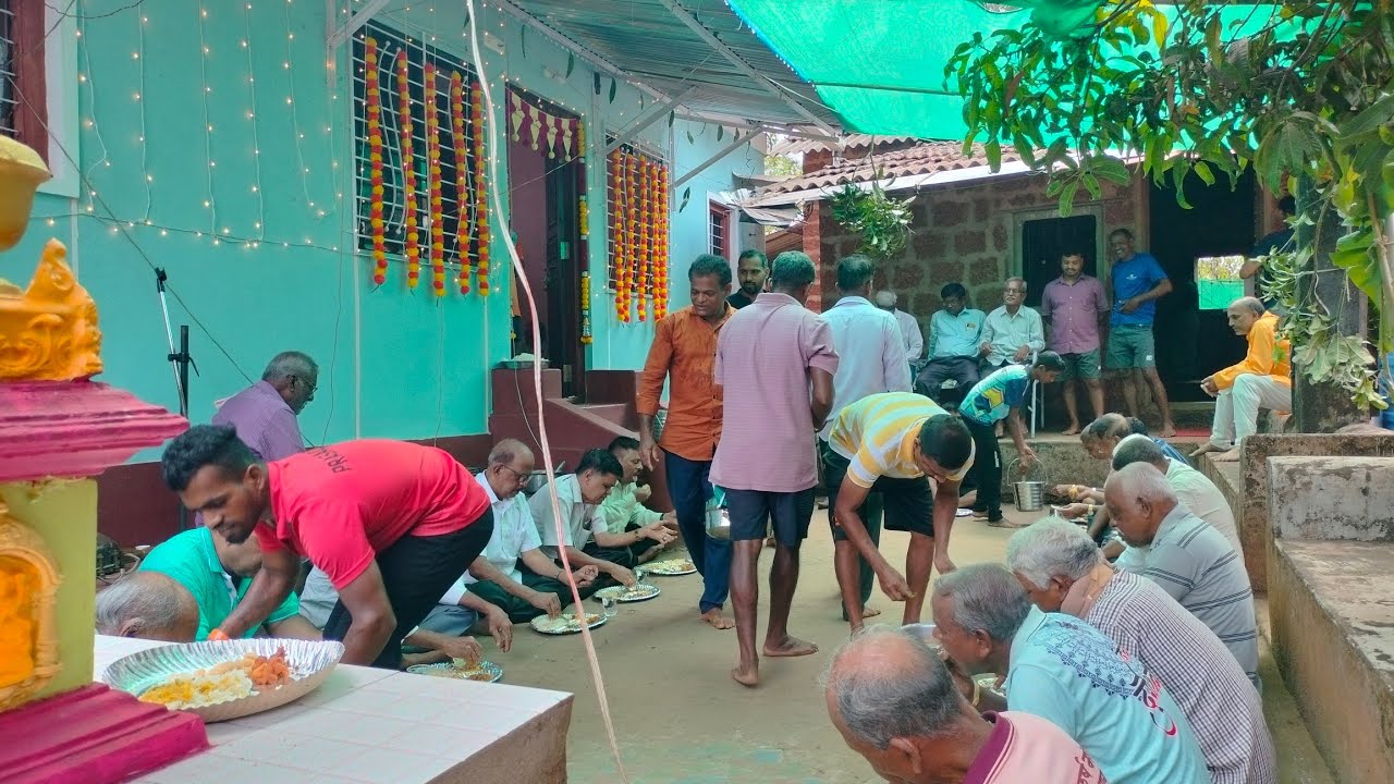 कोकणात नवीन घर बांधल्यावरती वास्तू शांती कशा पद्धतीने पार पाडतात बघा ll #आपलं_कोकण🏝️ #trending 