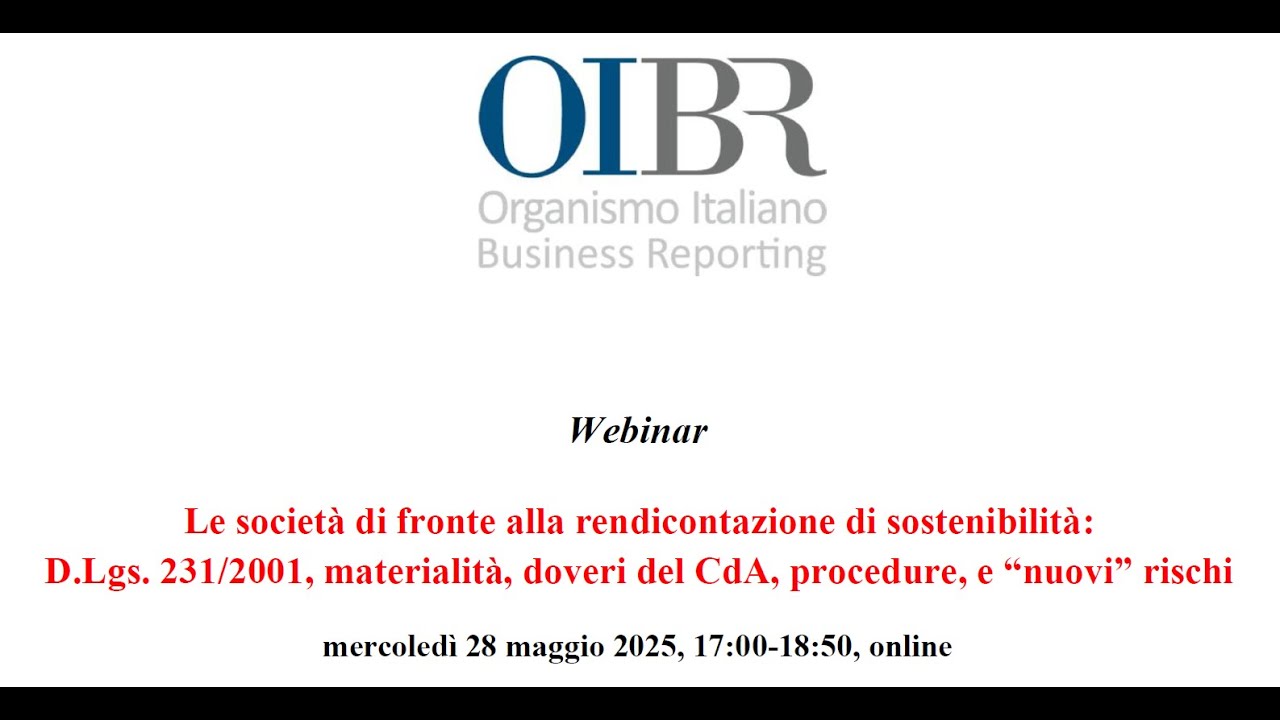 Le società di fronte alla rendicontazione di sostenibilità