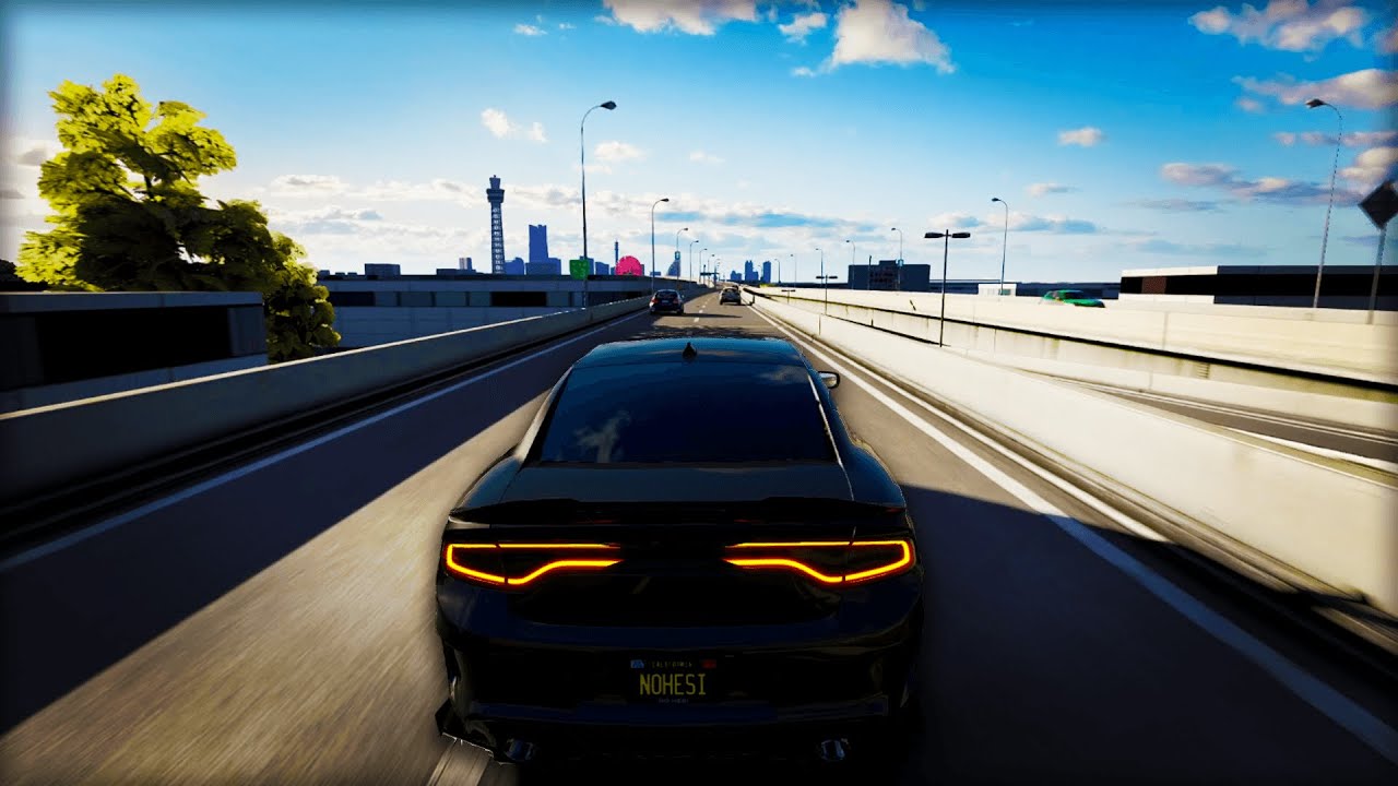 Dodge Charger SRT - No Hesi  with PURE - [Asseto Corsa] - Shutoko