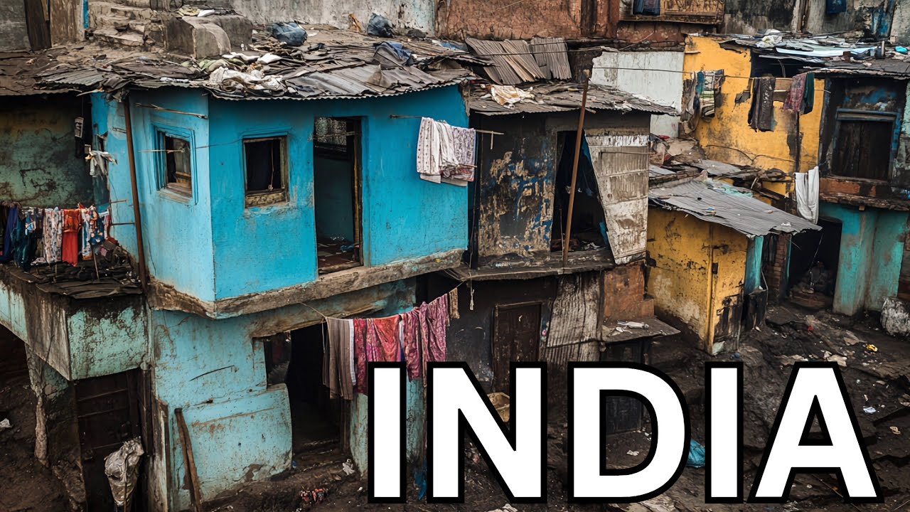 🇮🇳 LOCAL LIFE IN MUMBAI INDIA | Walking Through Hidden Slums | Authentic Mumbai Local Life, 4K HDR