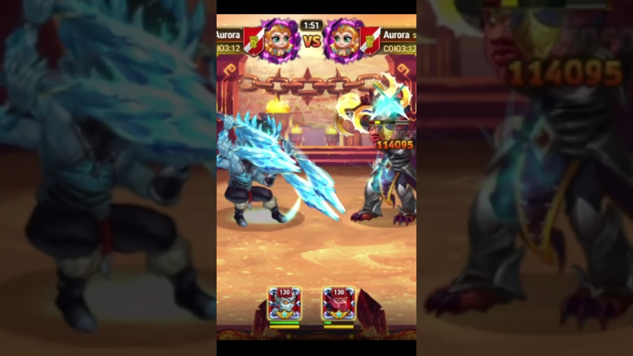 Dante vs Jhu, #gameplay #heroes #herowars