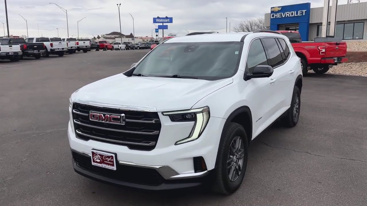 2025 GMC Acadia Elevation - Summit White - Miles 24,010 - Stock #: P2622