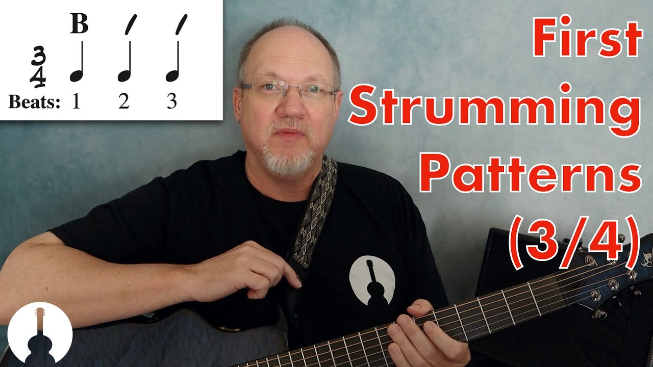Beginning Guitar Strumming Patterns in 3/4 Time