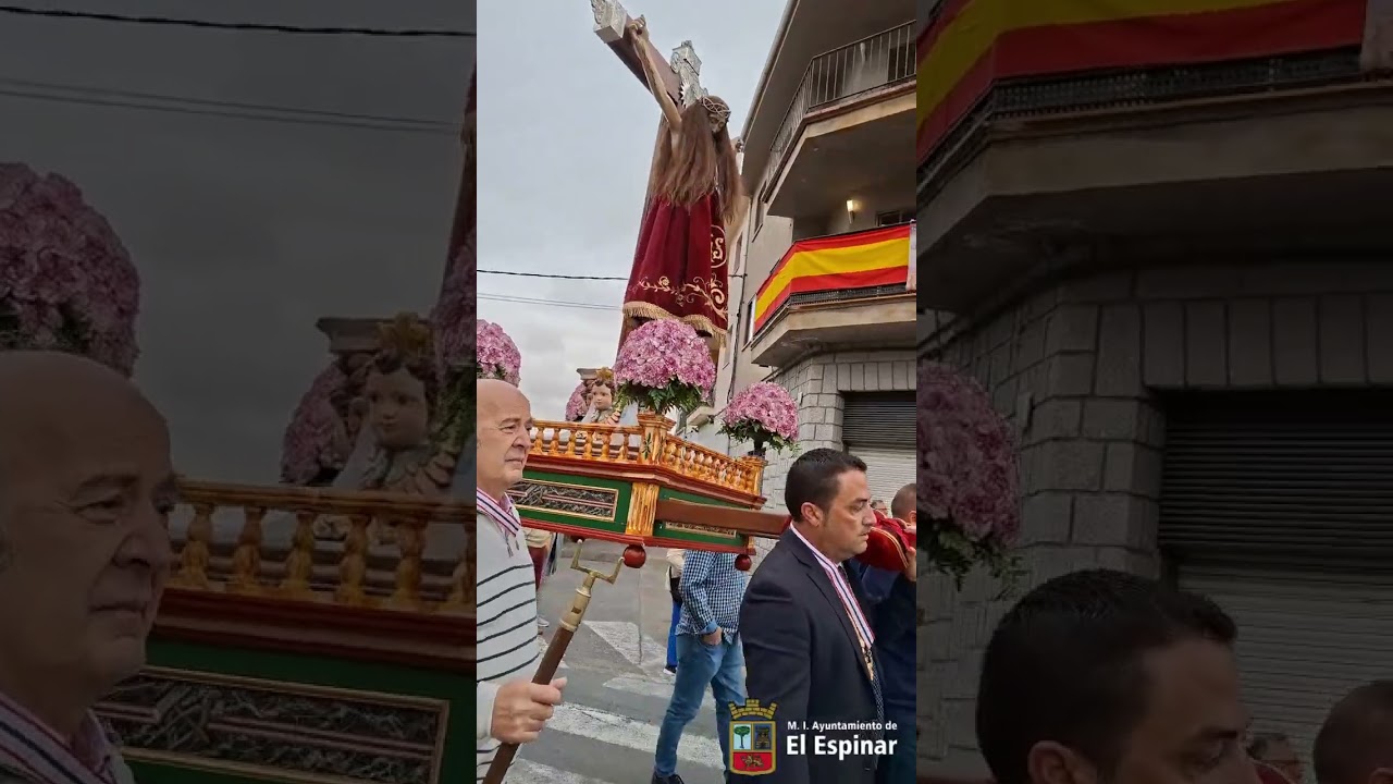 Despedida del Stmo. Cristo del Caloco de la Villa de El Espinar. #fiestaselespinar2025