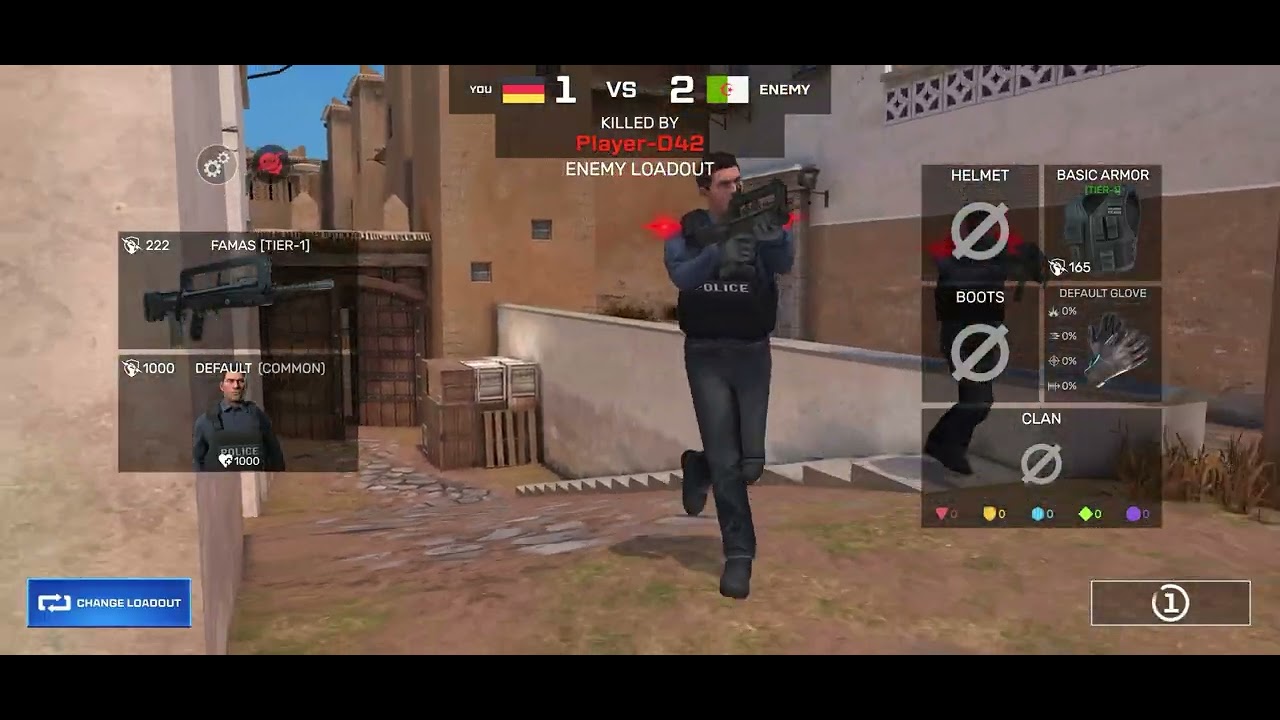 Critical Strike (Counter Strike Mobile) First Game Defeat 😔😠 #counterstrike #viral #fyp #games 