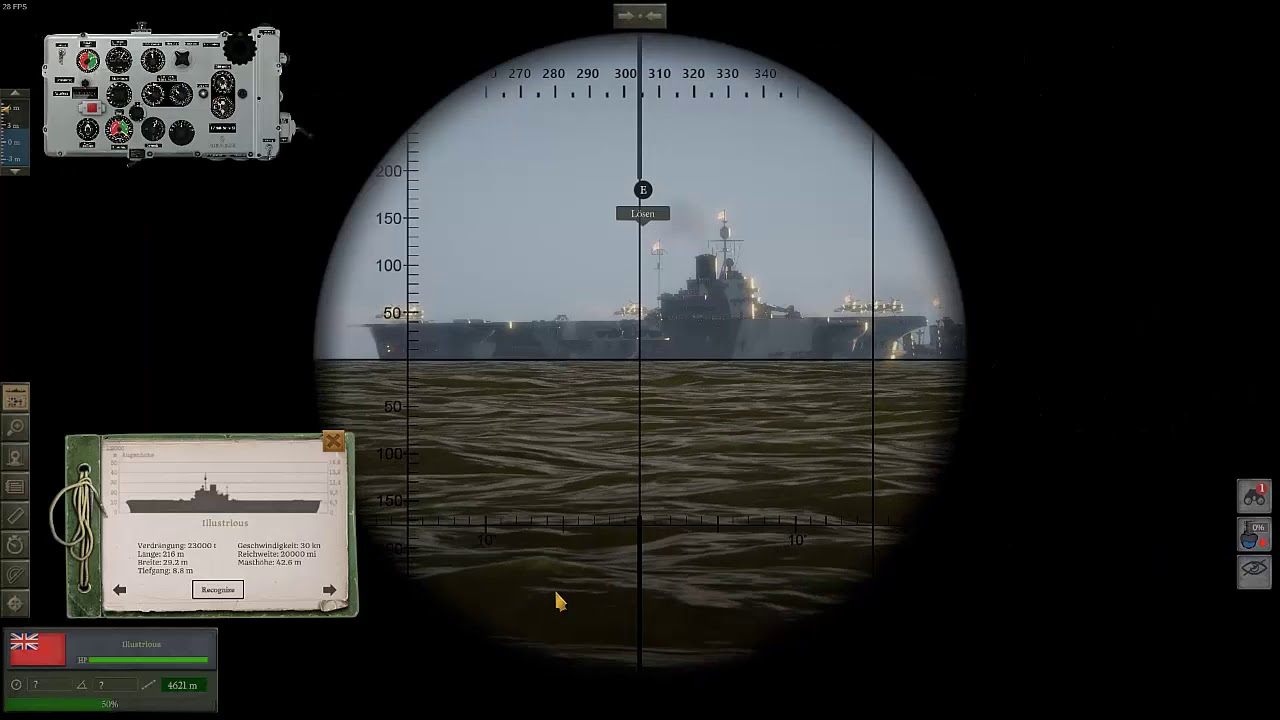 Uboat Game - Carrier attack with TDC Mod