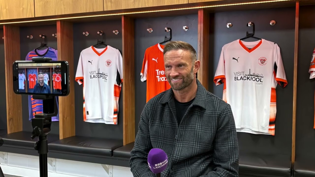 Ian Evatt discusses his return to Blackpool as head coach