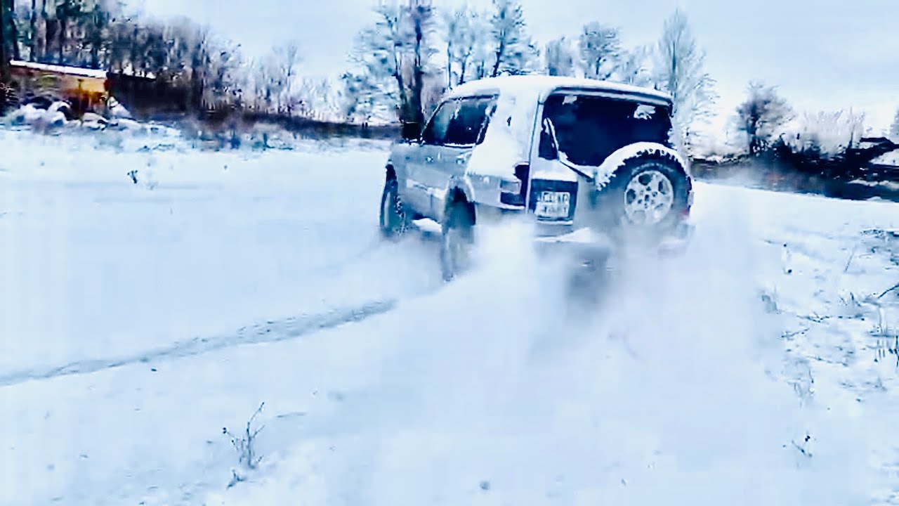 Mitsubishi Pajero Winter❄️ #Snow #4x4 #Drive