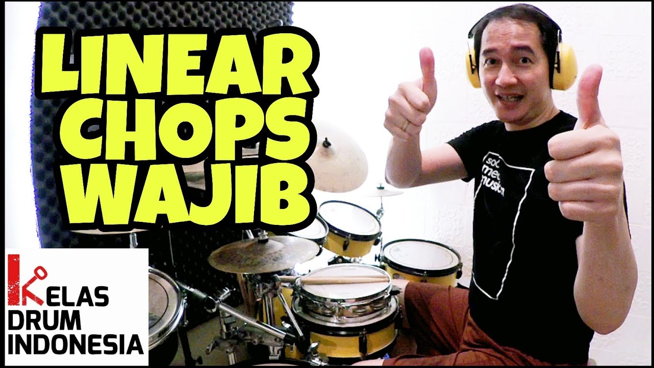 Linear chops WAJIB para Drummer *onlineclass081519407855*