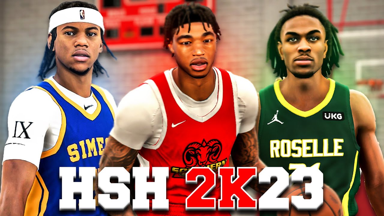 Как установить и настроить школьные баскетбольные кольца в NBA 2K23!