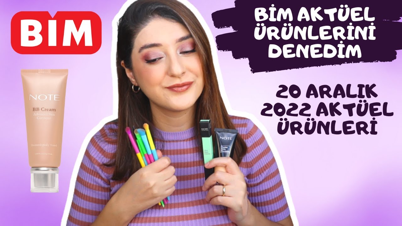 BİM AKTÜEL ÜRÜNLERİ DENİYORUM | 20 ARALIK BİM | BU FIRÇALAR NASCİTA MUADİLİ Mİ? #bim #bimaktüel