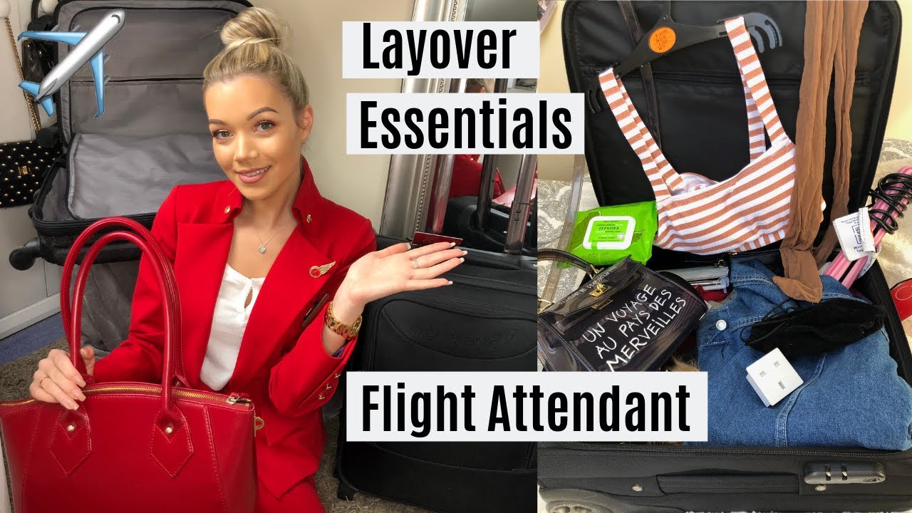 WHAT'S IN MY SUITCASE? | Flight Attendant Edition