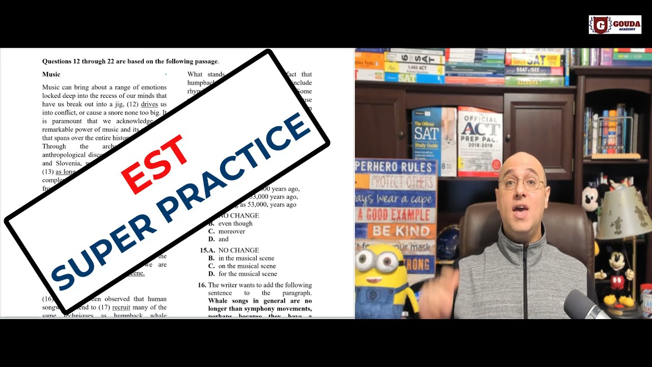 EST Practice Class: EST August 2021 Passage 2