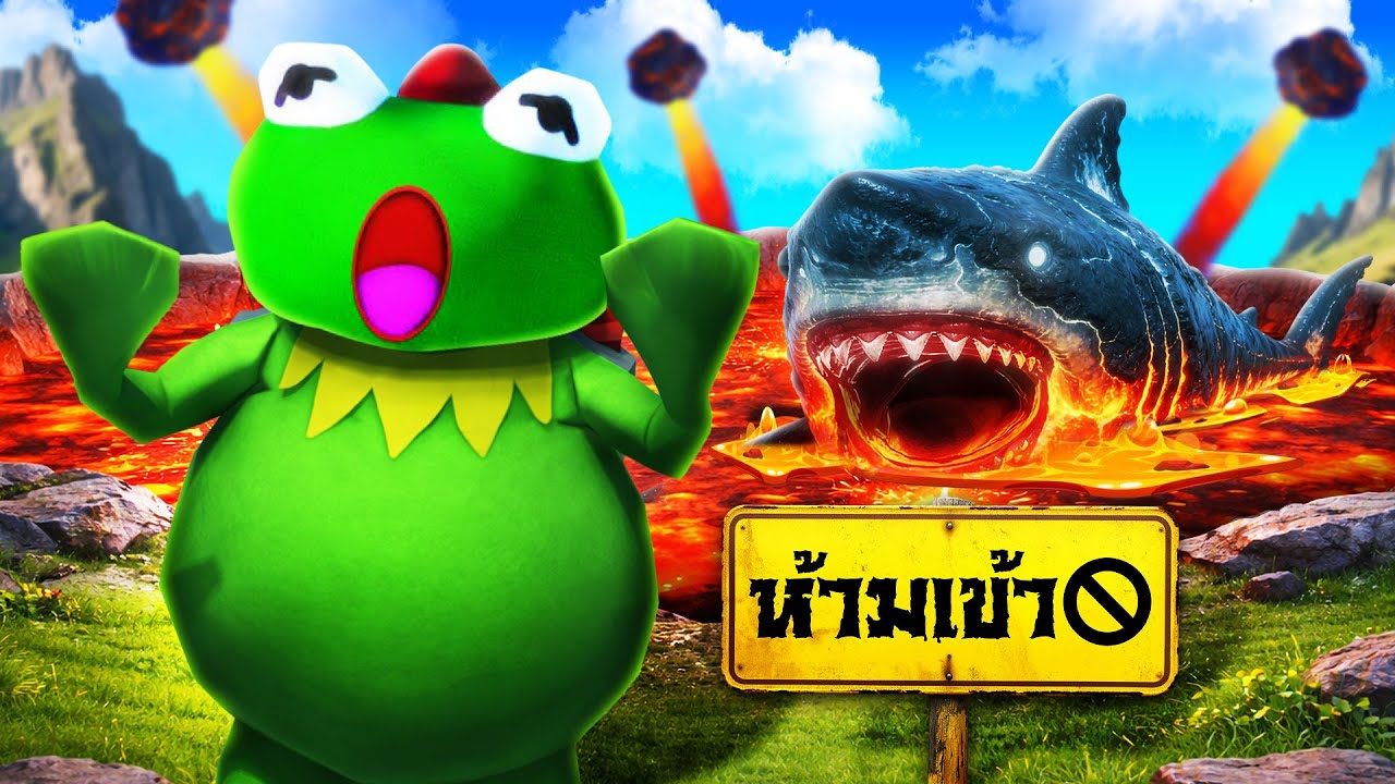 กบ vs ลาวา  !!! บูชาเทพเจ้าข่อย | Amazing Frog